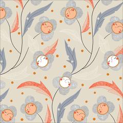 Rise Up - Bloom Together - Meenal Patel - Organic Cotton Poplin - Cloud 9 Fabrics