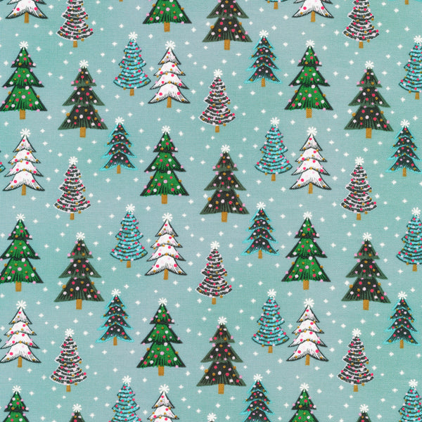 Festive Forest - Winter Wonderland - Helen Bowler - Cloud 9 Fabrics - Poplin