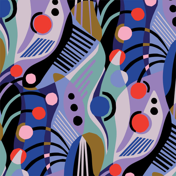 Abstract Dreams - Wildscape - Pip & Lo - Cloud 9 Fabrics - Modal Rayon
