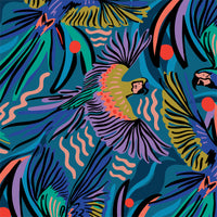 Jungle Birds - Wildscape - Pip & Lo - Cloud 9 Fabrics - Modal Rayon