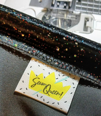 "SEAM QUEEN" Woven Label Pack - Sew Anonymous