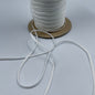 3/16" Nylon FlatCord - White - By The Yard/36"