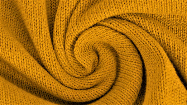 Cotton Sweater Knit - Oeko-Tex® - Ocher