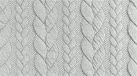 Cable Sweater Knit - Oeko-Tex® - Light Grey