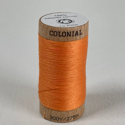 Colonial 100% Organic Cotton Thread - various colors