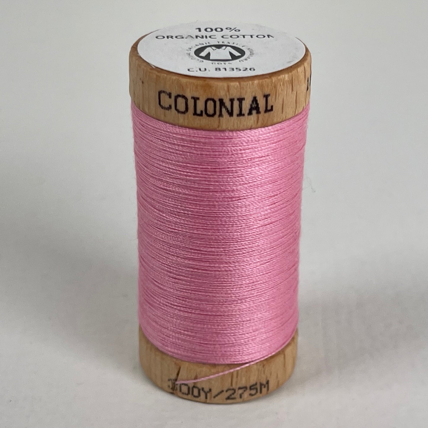 Colonial 100% Organic Cotton Thread - various colors