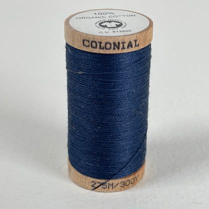 Colonial 100% Organic Cotton Thread - various colors