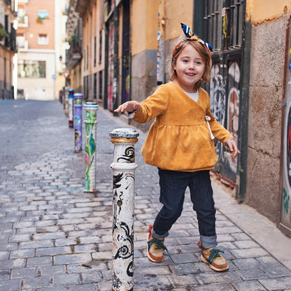 Dublin Cardigan or Dress Sewing Pattern - Baby 1M/4Y - Ikatee