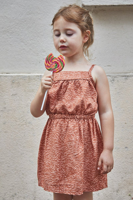 Zanzibar Top or Dress Sewing Pattern - Kids 3/12Y  - Ikatee