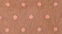 Boiled Wool - 2-Tone Dots - European Import - Oeko-Tex® - Old Rose