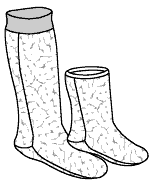Polar Socks Pattern - 504 - The Green Pepper Patterns
