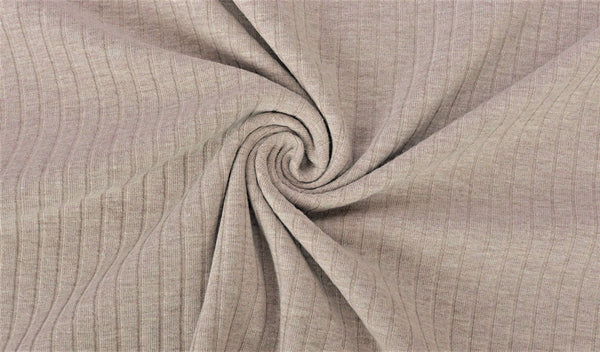 Rib Jersey - European Import - Oeko-Tex® - Brown