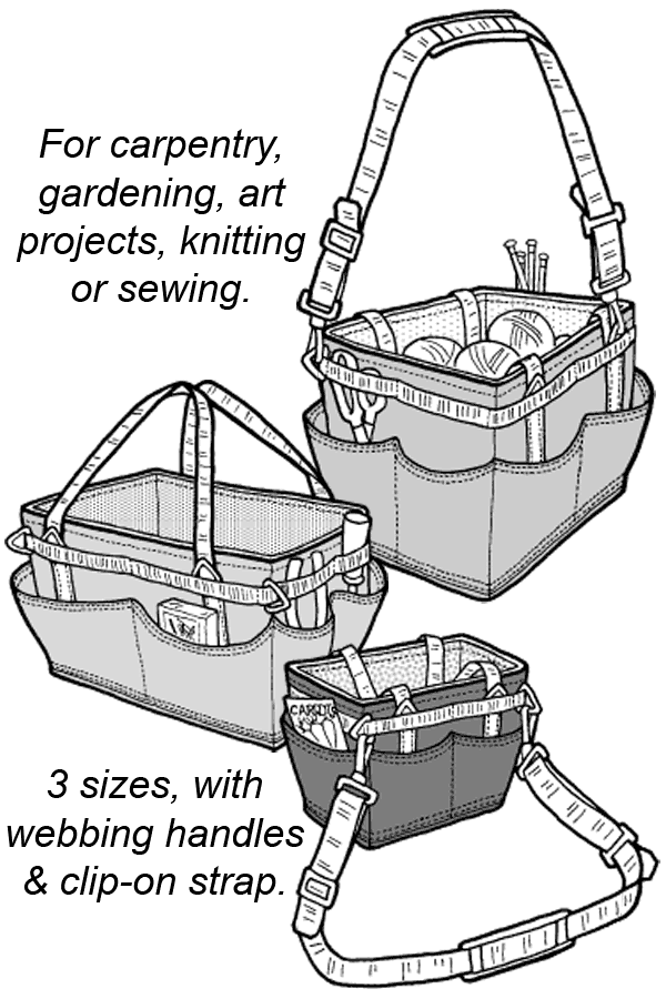 Tool Caddy Pattern - 556 - The Green Pepper Patterns