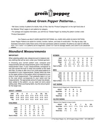 Pioneer Rucksack Pattern - 563 - The Green Pepper Patterns
