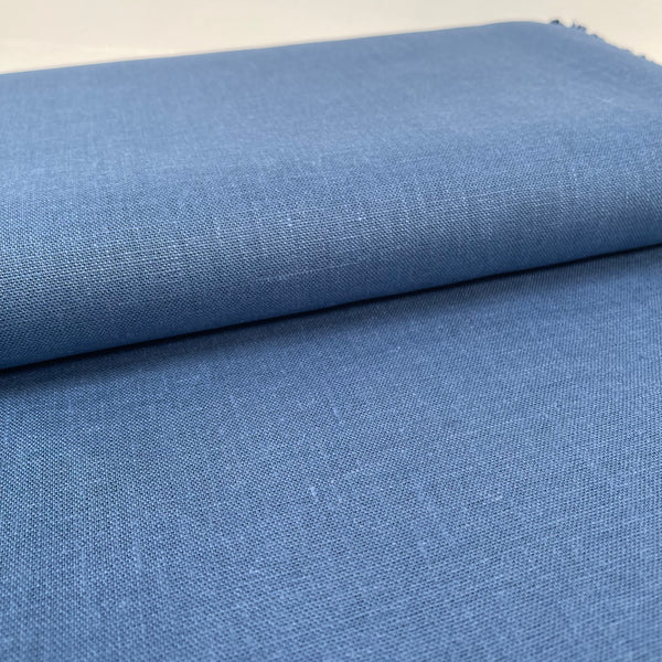 Linen 215gsm - Blue - European Import - Simplifi Fabric