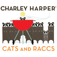 Cat Nip - Cats and Raccs - Charley Harper - Birch Fabrics - Poplin