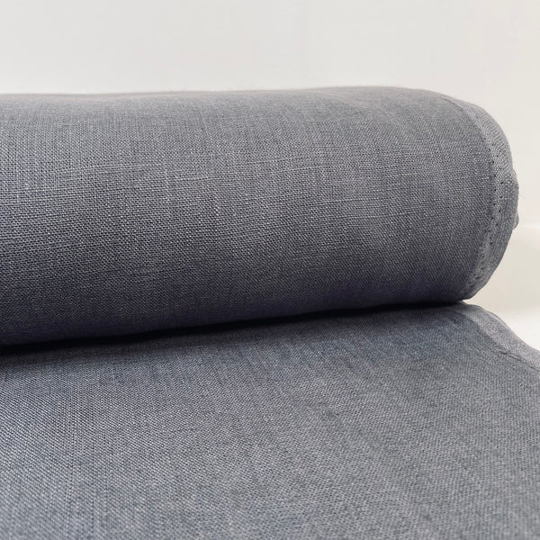 Linen 245gsm - Dark Grey - European Import - Simplifi Fabric
