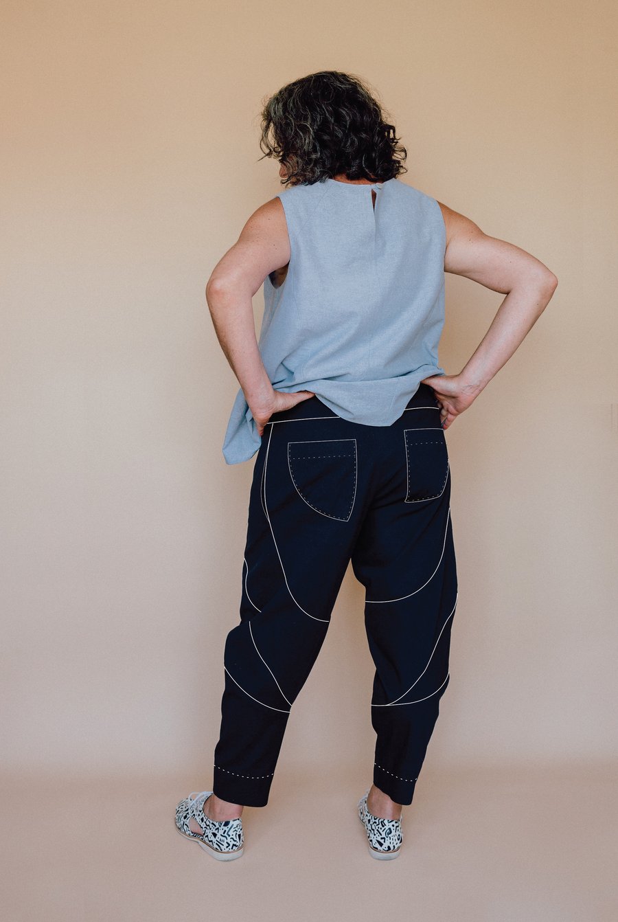 Darlow Pants Pattern - In The Folds