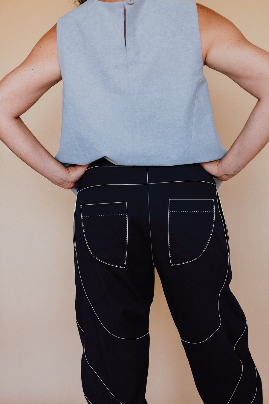 Darlow Pants Pattern - In The Folds