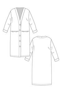 Esme Maxi Cardigan - Named Clothing - Sewing Pattern
