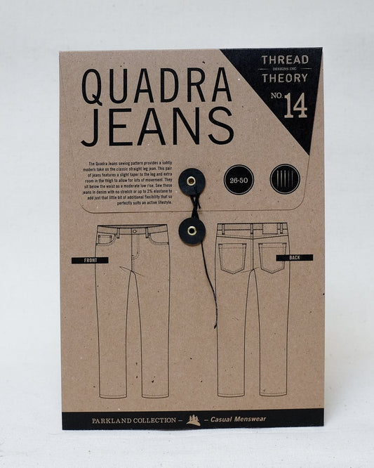 Quadra Jeans Pattern - Thread Theory