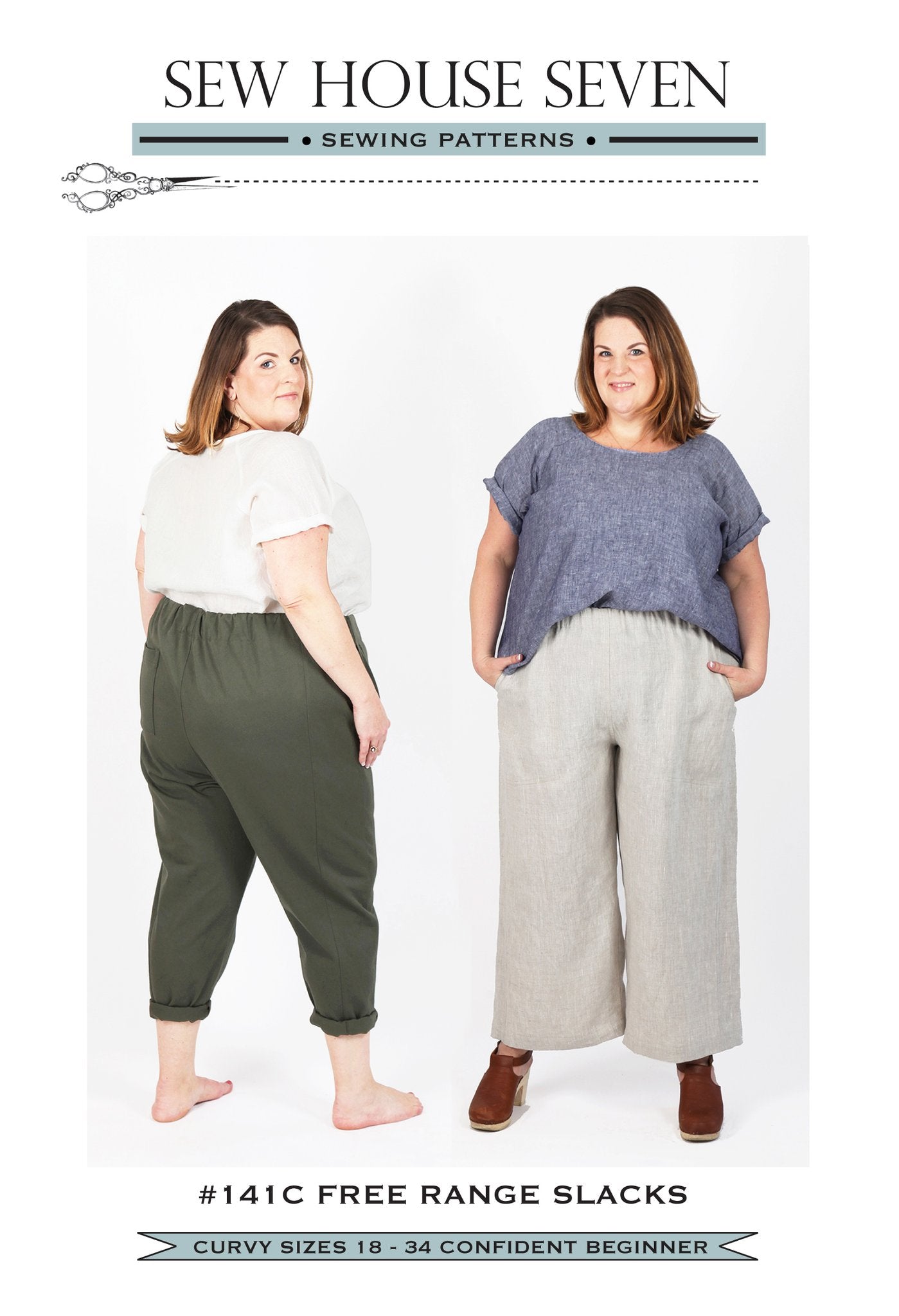 Free-Range Slacks Sewing Pattern - Sew House Seven