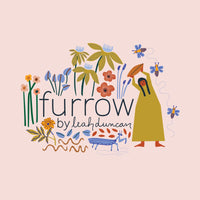 Garden Friends - Furrow - Leah Duncan - Cloud 9 Fabrics - Poplin