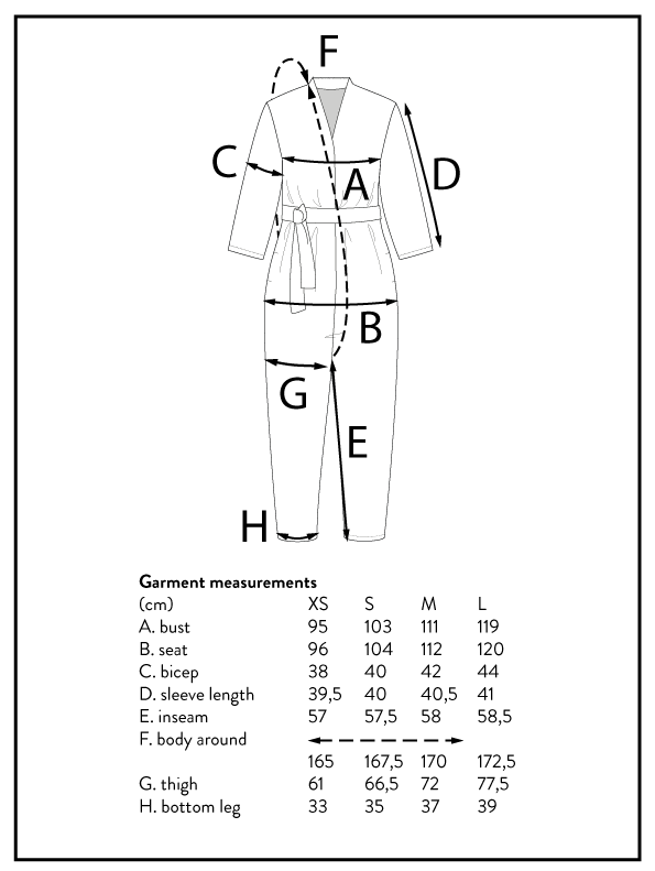 V-Neck Jumpsuit Pattern - The Assembly Line