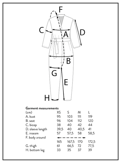 V-Neck Jumpsuit Pattern - The Assembly Line