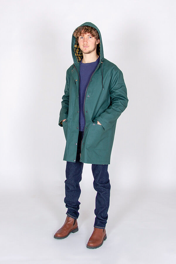 I am JACQUES (Mens) - Classic Raincoat Pattern -  I AM PATTERNS