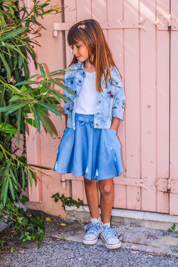 I am CINDY (Mini / Kids) - Skirt Pattern -  I AM PATTERNS