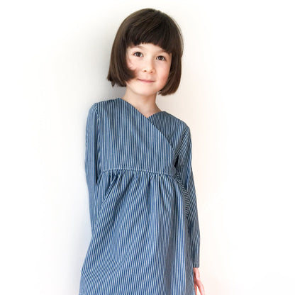 Violette Dress Sewing Pattern - Girl 3/12Y - Ikatee