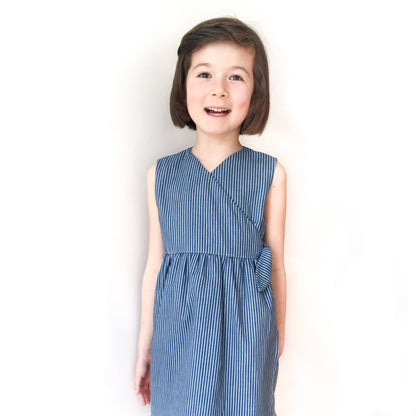 Violette Dress Sewing Pattern - Girl 3/12Y - Ikatee