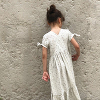 Anna Dress Sewing Pattern - Girl 3/12Y - Ikatee