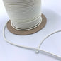 1/8" Nylon RoundCord - White - By The Yard/36"