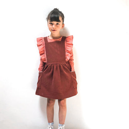 Hibiscus Blouse & T-Shirt Sewing Pattern- Girl 3/12Y - Ikatee