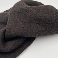 Boiled Wool - European Import - Dark Brown