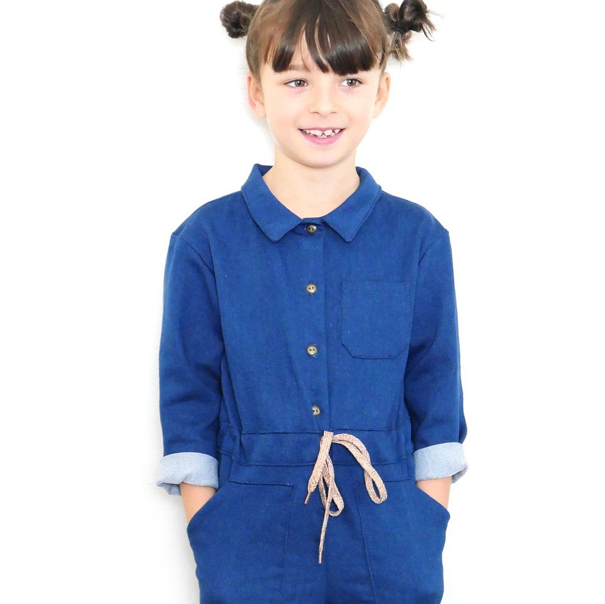 Brooklyn Jumpsuit Sewing Pattern - Kids 3/12Y - Ikatee