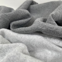 Bamboo Organic Cotton Stretch Fleece - Dark Heather Grey