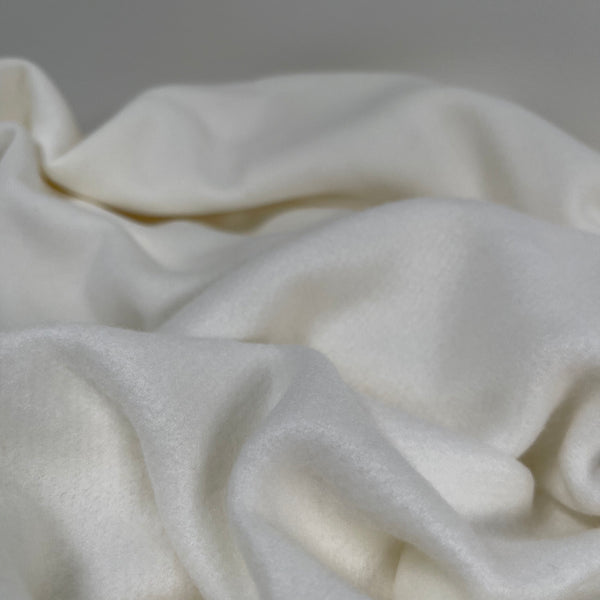 Lyocell Organic Cotton Fleece - Natural