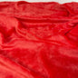 Bamboo Organic Cotton Velour - Red