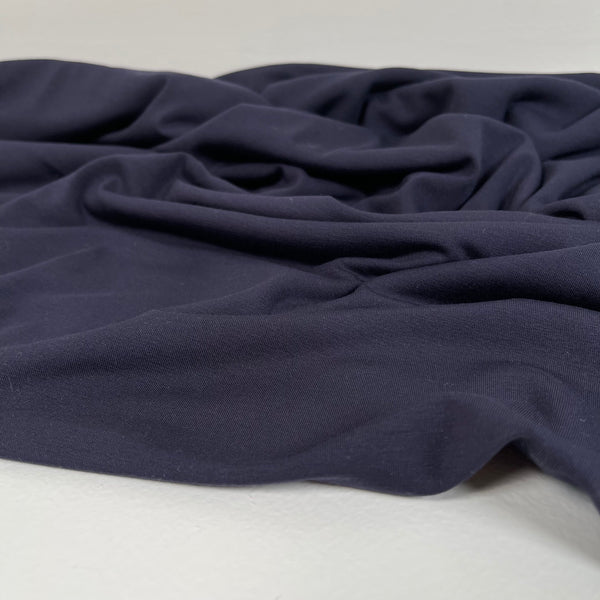 Micro Modal Super Fine Jersey - Made in USA - Navy