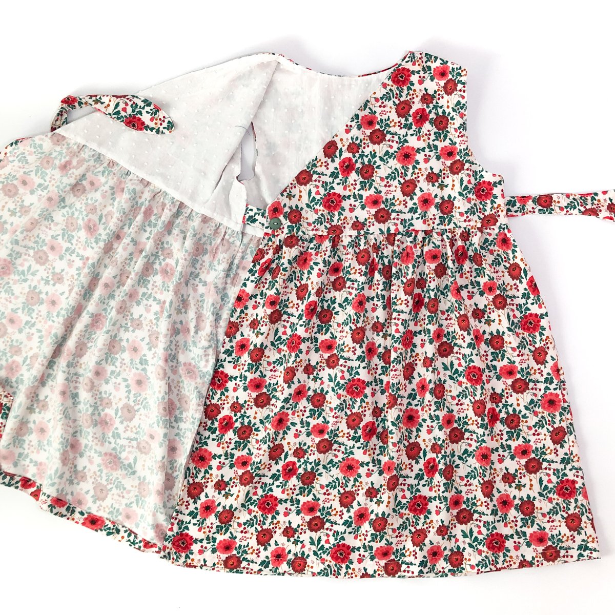 Violette Dress Sewing Pattern - Girl 3/12Y - Ikatee