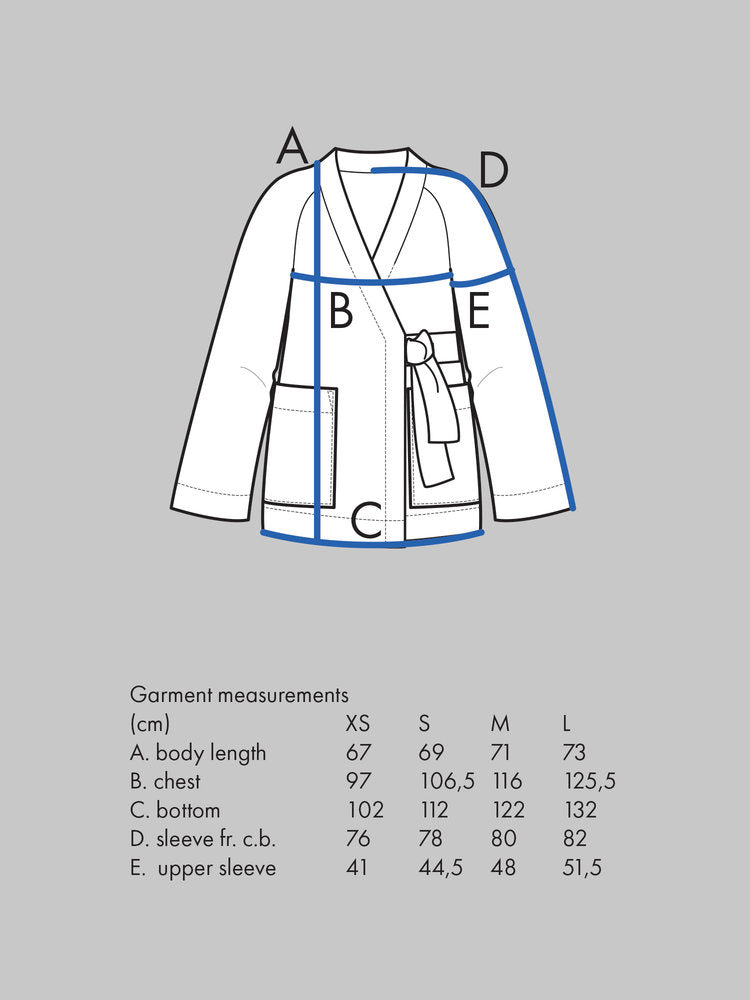 Wrap Jacket Pattern - The Assembly Line