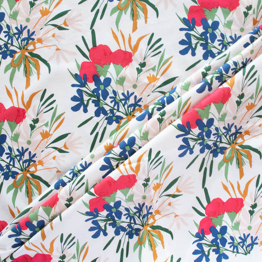 Bouquet - Wild Fronds Meadow by Kate Capone - Birch Fabrics - Poplin