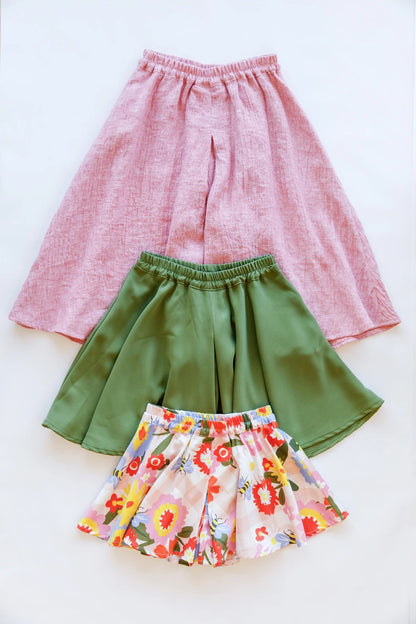 Mini Tania Culottes - 3-12 Yrs - Megan Nielsen Patterns - Sewing Pattern