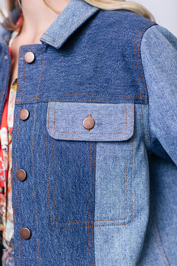 Maisa Denim Jacket - Named Clothing - Sewing Pattern