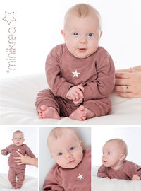 Baby Sweat Set - Minikrea - Pattern - 0-4 Years