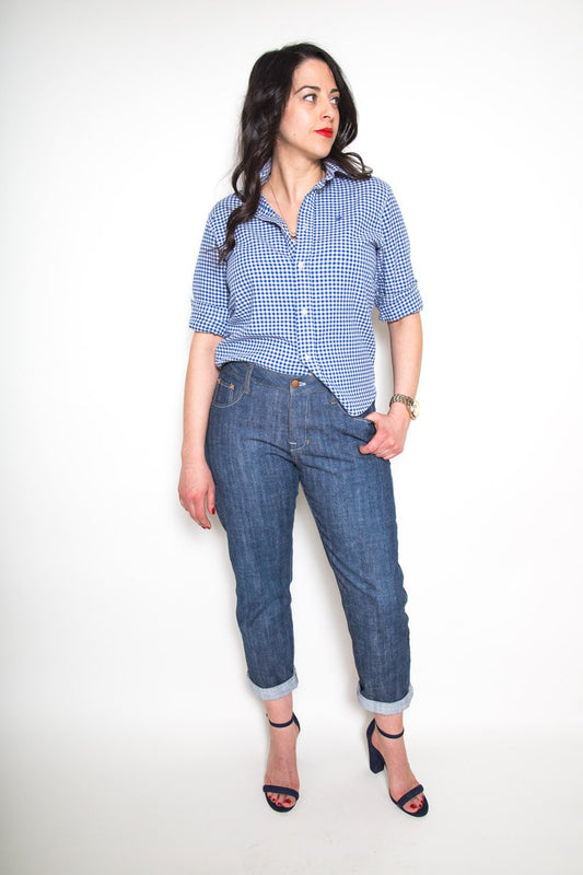 Morgan Boyfriend Jeans Pattern - Closet Core Patterns