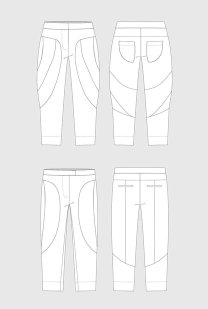 Darlow Pants Pattern - In The Folds